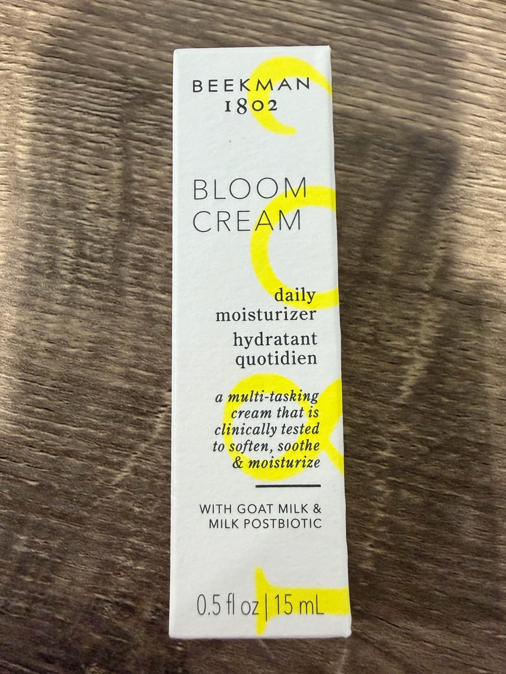 Beekman 1802 Bloom Cream Daily Face Moisturizer 15 ml NEW